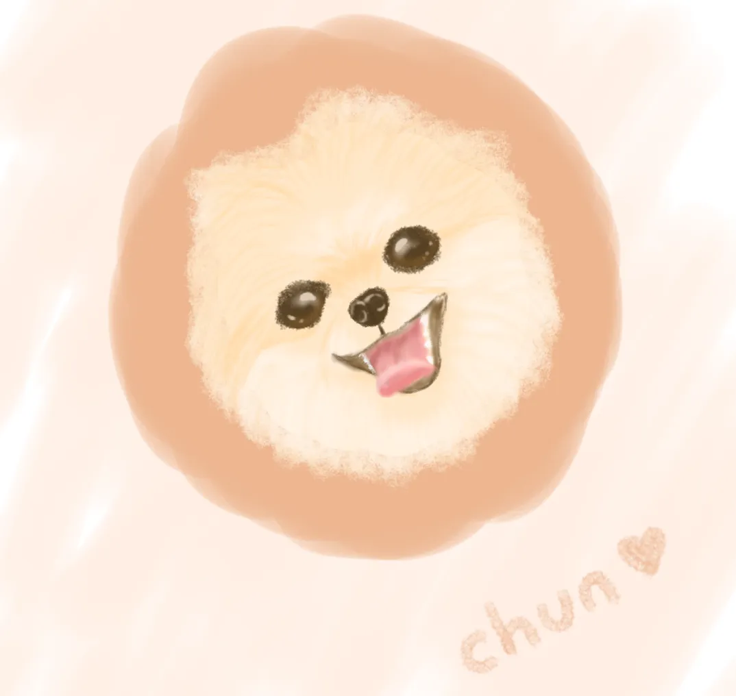 博美犬電繪練習
